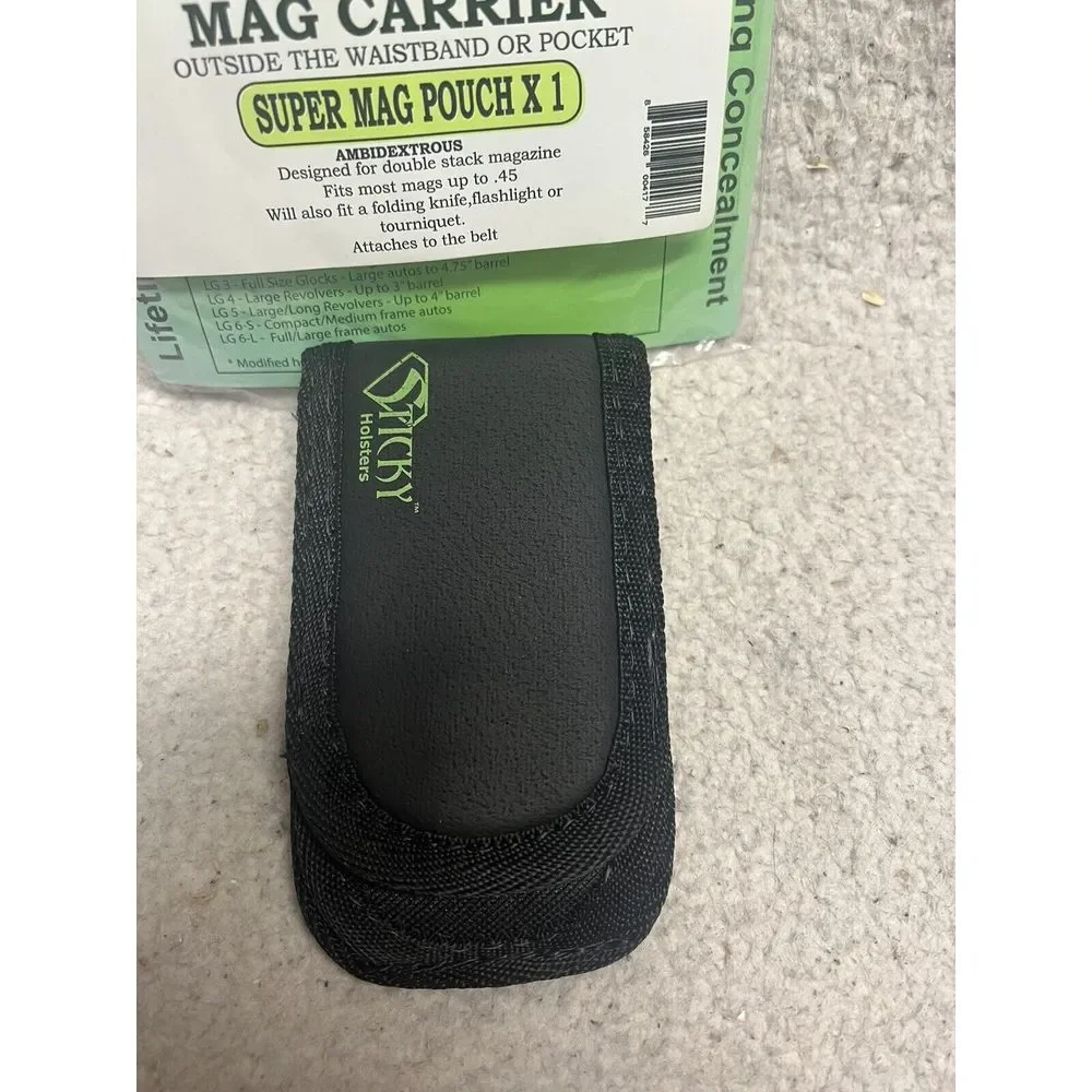 Sticky Holsters Super Ammunition Magazine Single‎ Pouch - Brand New in Package